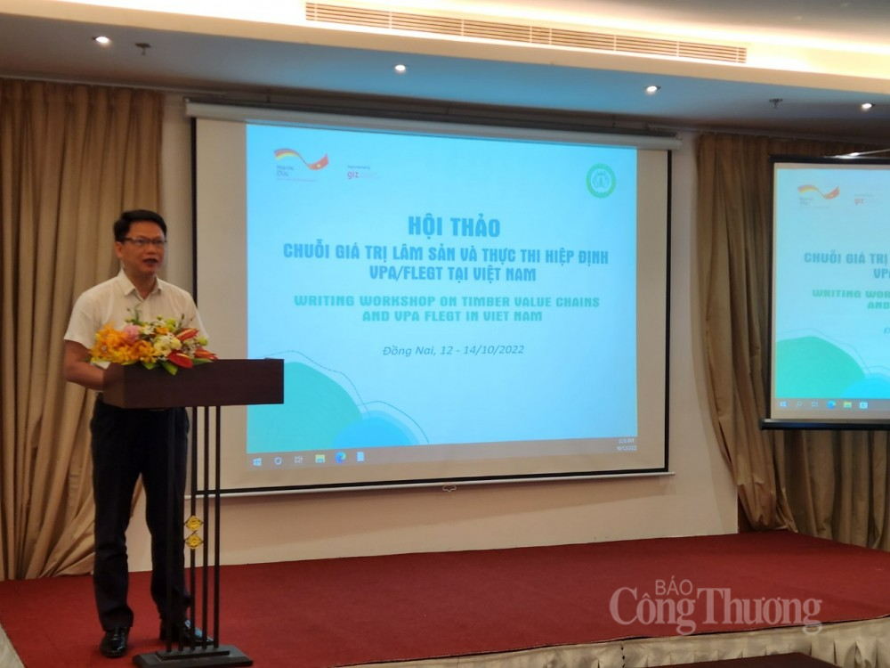 Hội thảo tập huấn chuỗi giá trị lâm sản và thực thi hiệp định VPA/FLEGT tại Việt Nam