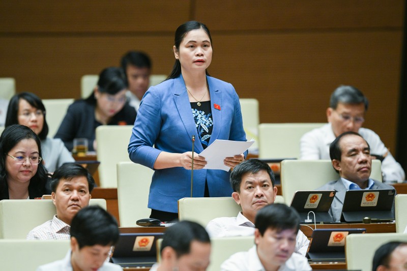 Đại biểu Ma Thị Thúy- đoàn Tuyên Quang 