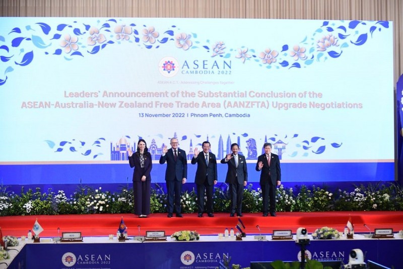 ASEAN-Australia-New Zealand hoàn tất cơ bản đàm phán nâng cấp Hiệp định AANZFTA