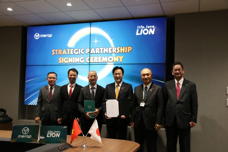 Merap và Lion hợp tác nâng tầm thương hiệu dược phẩm Việt Nam