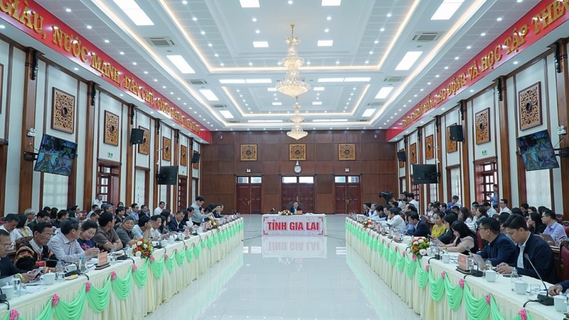 Phó Thủ tướng Chính phủ Trần Lưu Quang chủ trì Hội nghị trực tuyến với các tỉnh vùng Tây Nguyên về công tác triển khai thực hiện 3 chương trình mục tiêu quốc gia