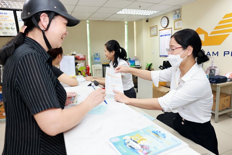 Hoạt động tiết kiệm Bưu điện vẫn diễn ra bình thường