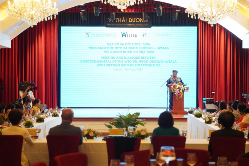 Gặp gỡ và đối thoại giữa Tổng giám đốc WTO với các nữ doanh nhân Việt Nam