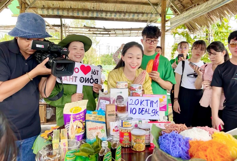 Đồng Tháp: Quảng bá sản phẩm OCOP trên nền tảng số