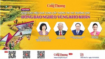 Ngày 18/10: Toạ đàm "Nâng cao hiệu quả cung cấp thông tin thị trường cho đồng bào nghèo vùng khó khăn"