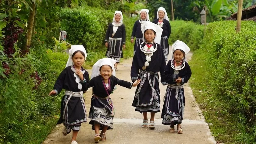 Hoài Khao - điểm du lịch cộng đồng hấp dẫn của Cao Bằng. Ảnh: Tuệ Minh