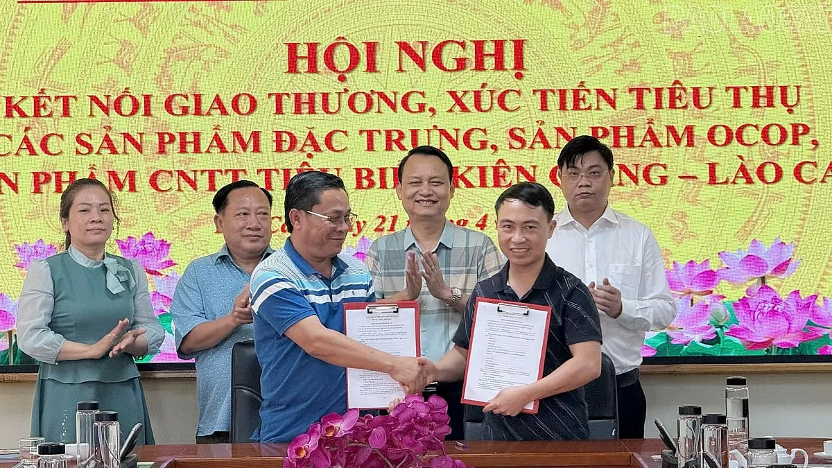Sản phẩm Lào Cai vươn xa nhờ kết nối giao thương