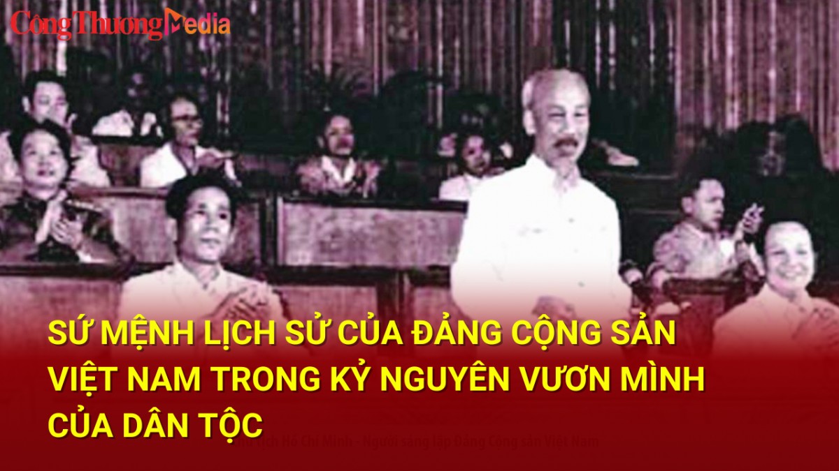 su menh lich su cua dang cong san viet nam trong ky nguyen vuon minh cua dan toc